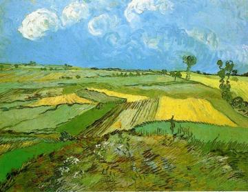 Wheat Fields at Auvers under a Cloudy Sky Artwork by Vincent Van Gogh