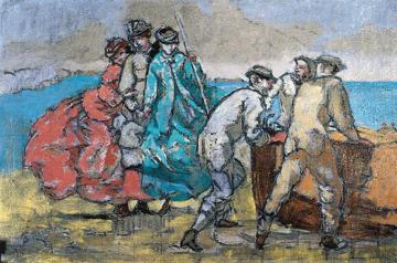 The Venture Artwork by Walter Richard Sickert