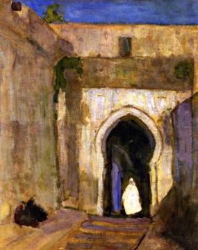 Gateway Tangier Artwork by Henry Ossawa Tanner