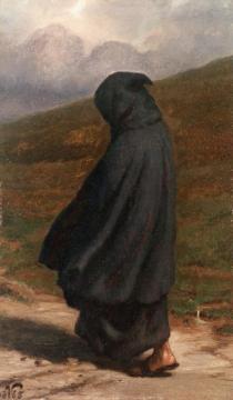 The Gloomy Path Artwork by Elihu Vedder