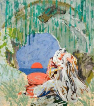 Don Juan And Haidee Artwork by Walter Richard Sickert