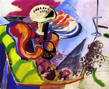 Still Life with Orange Gourd Artwork by Arthur B. Carles