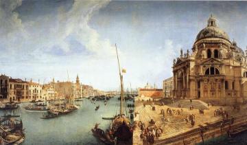 Veduta of the Basilica della Salute Artwork by Michele Giovanni Marieschi
