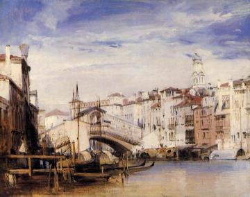 The Rialto, Venice Artwork by Richard Parkes Bonington