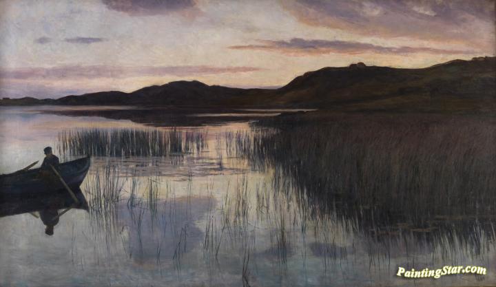Evening Artwork by Kitty Kielland