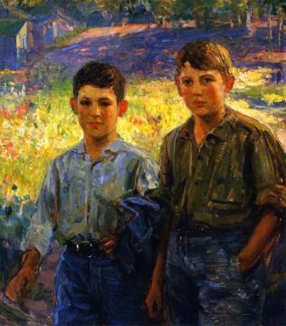 Comrades Artwork by Joseph Kleitsch