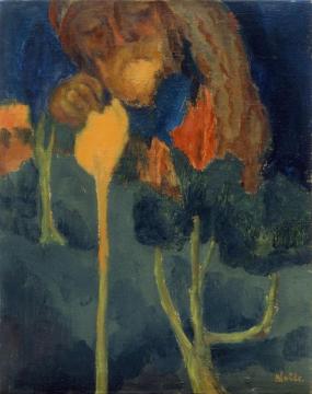 The Great Gardener Artwork by Emil Nolde