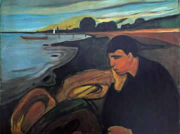 Melancholy Artwork by Edvard Munch