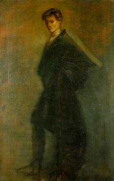 Edward Gordon Craig As Hamlet Artwork by William Rothenstein
