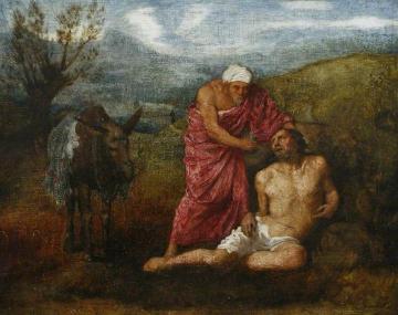 The Good Samaritan Artwork by Henry Scott Tuke