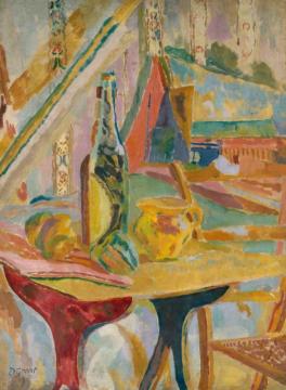 Still Life, Lime Juice Artwork by Duncan Grant