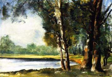 The Pond Artwork by Maurice De Vlaminck