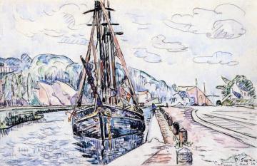 Pontrieux Artwork by Paul Signac