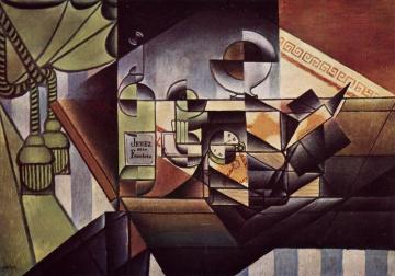 The Watch Artwork by Juan Gris