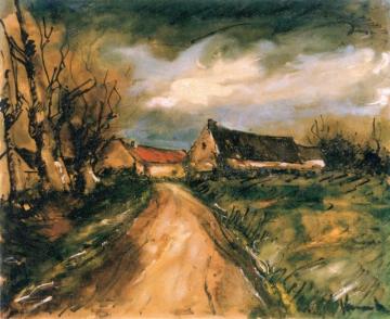Winter Landscape Artwork by Maurice De Vlaminck