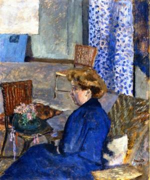 The Milliner Artwork by Pierre Bonnard