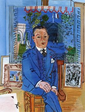 Portrait Of Monsieur Pierre Geismar Artwork by Raoul Dufy