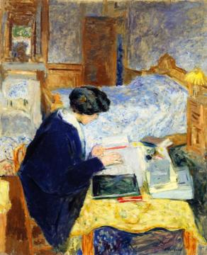 Lucy Hessel Reading Artwork by Edouard Vuillard