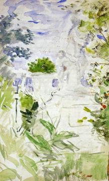 The Tuileries Artwork by Berthe Morisot