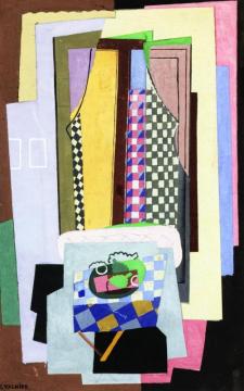 Still Life In Front Of A Window Artwork by Georges Valmier