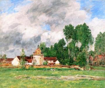 Chartres Artwork by Eugène-Louis Boudin