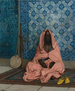 The Black Poet Artwork by Jean Leon Gerome
