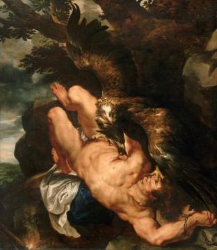 Prometheus Bound Artwork by Peter Paul Rubens