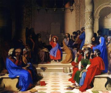 Jesus among the Doctors Artwork by Jean Auguste Dominique Ingres