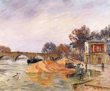 The Pont Marie de Paris Artwork by Gustave Loiseau