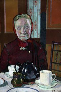 Mrs Mounter (the Artist's Landlady) Artwork by Harold Gilman