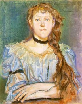 Portrait Of Maria Waskowska Artwork by Stanislaw Wyspianski