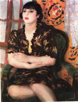 Portrait of K. Georgievskaya Artwork by Vladimir Lebedev