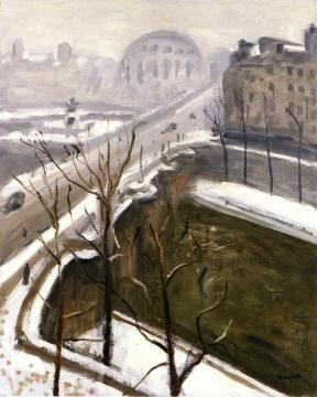 End of the Snow Artwork by Albert Marquet