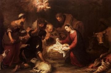 Adoration Of The Shepherds Artwork by Bartolomé Esteban Murillo