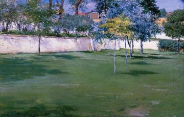Brooklyn Navy Yard Artwork by William Merritt Chase