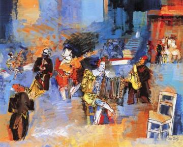 Musical Fantasia Artwork by Jean Dufy