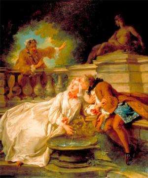 The Alarm, Or The Gouvernante Fidèle Artwork by Jean François De Troy