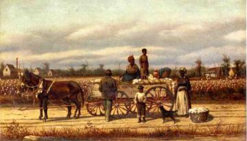 Noon Day Pause In The Cotton Field Artwork by William Aiken Walker