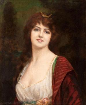 Portrait Of A Lady Artwork by Abbey Altson