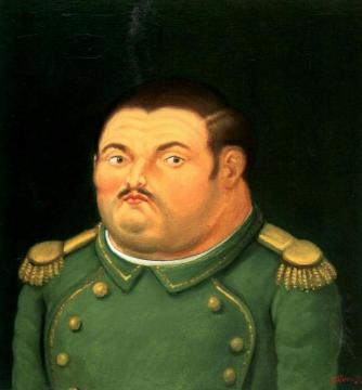 The General Artwork by Fernando Botero