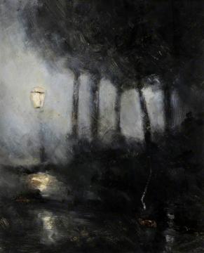 Night Scene Artwork by James Bolivar Manson