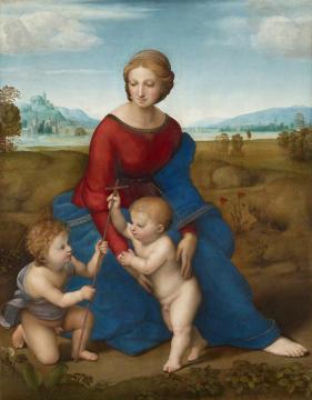 Madonna of the Meadow Artwork by Raphael