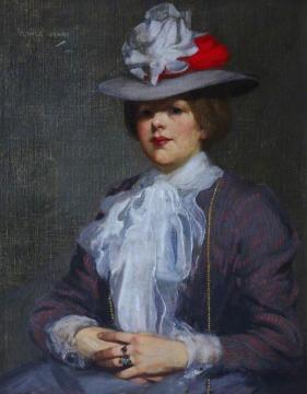 The Grey Hat Artwork by George Henry
