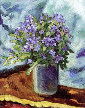 Bouquet Of Forget-me-not Artwork by Louis Valtat