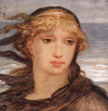 Roman Woman Artwork by Elihu Vedder