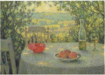The Table Artwork by Henri Le Sidaner