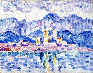 Gray Weather, Antibes Artwork by Paul Signac