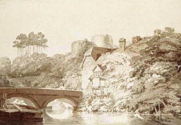 Tonbridge Castle, Kent Artwork by Joseph Mallord William Turner