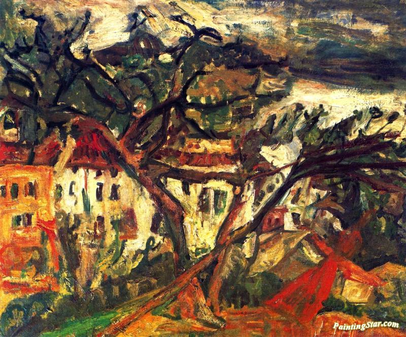 Landscape Of The South Of France Artwork by Chaim Soutine