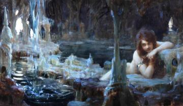 Young Naiad Artwork by Paul Emile Chabas